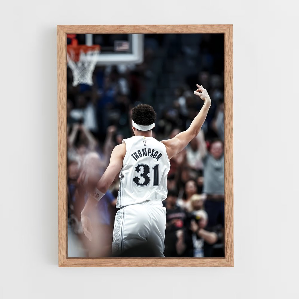 Poster Klay dans la Lumière – affiche Basketball (vue 4)